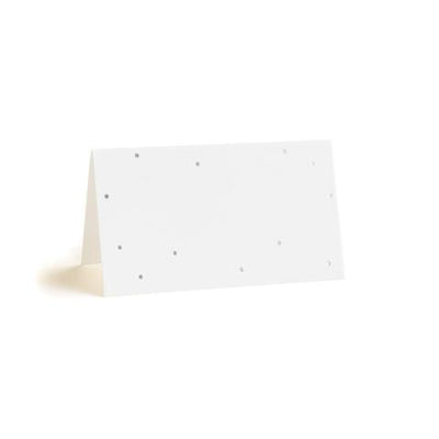 Tiny Dot Place Cards - Silver - Place Card -