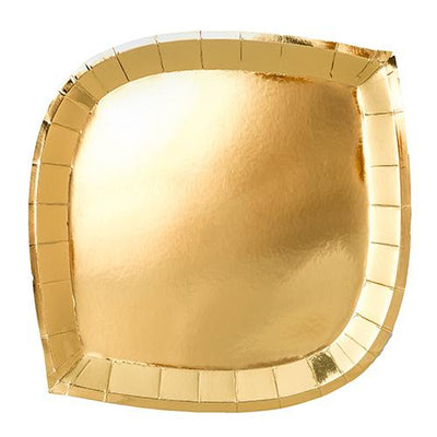 Posh Dinner Plate - Gold To Go - Plates -