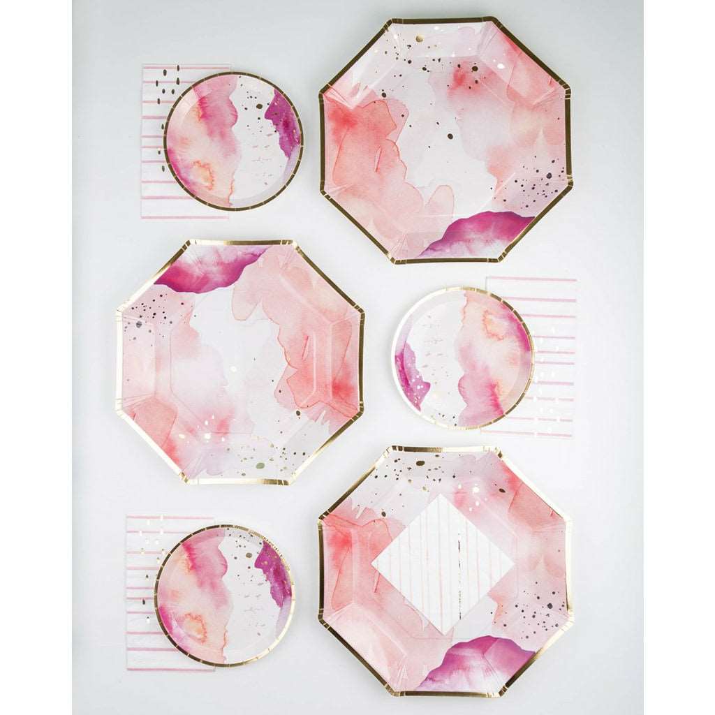 Pretty in Pink Dessert Plate - Plates -