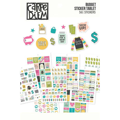Carpe Diem Budget Stickers - Labels -
