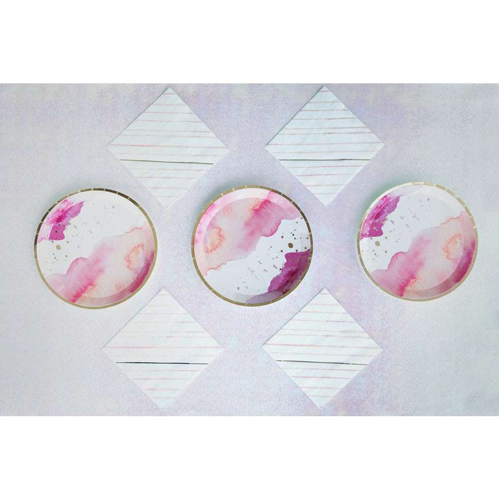 Pretty in Pink Dessert Plate - Plates -