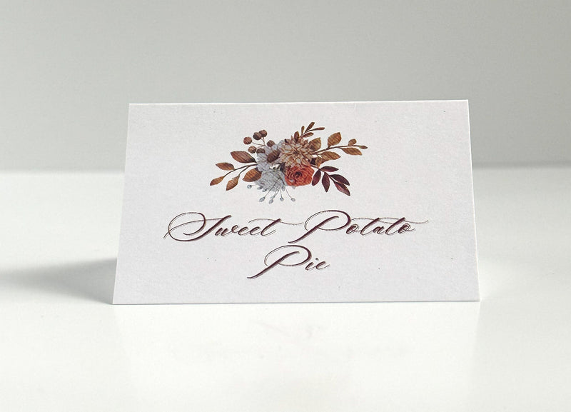 Autumn Spray Place Cards