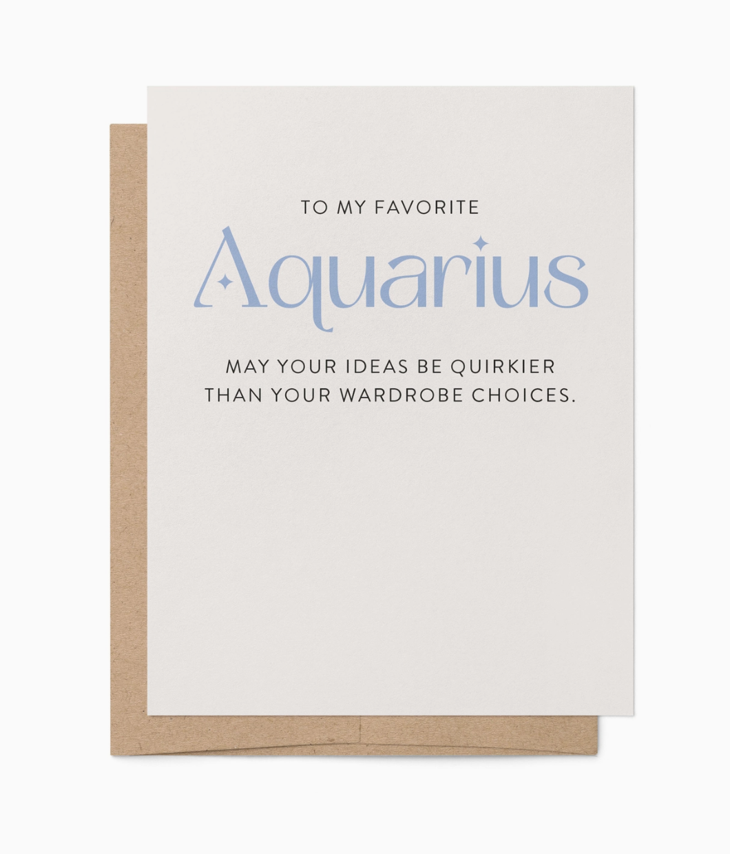 Greeting card with text &