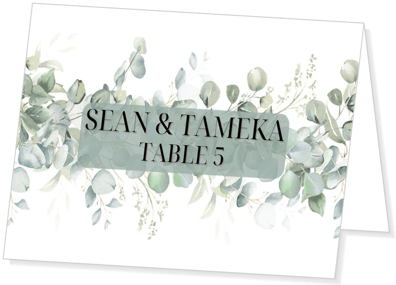 Eucalyptus Garland Place Cards