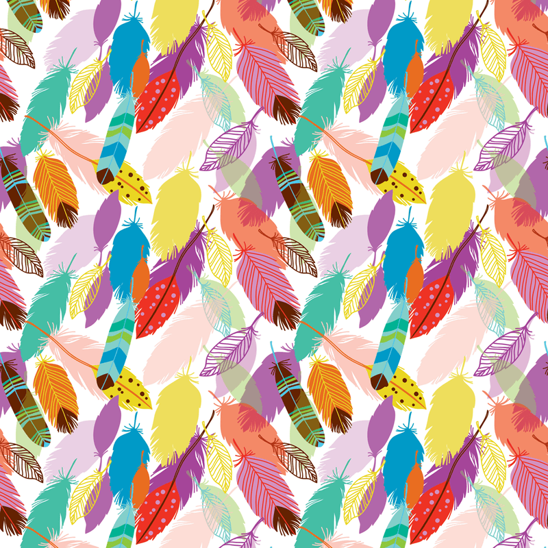 Feather Dreams Wrapping Paper