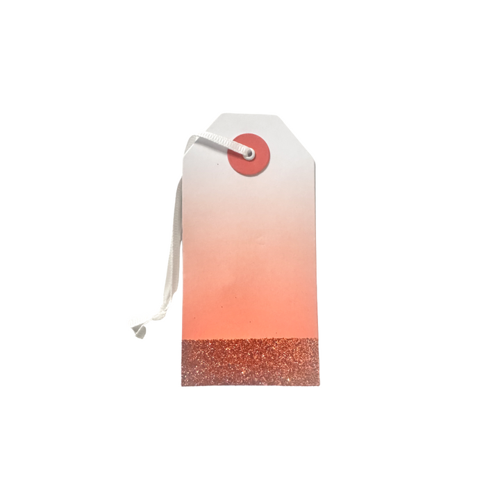 Ombre Glitter GIft Tag Set