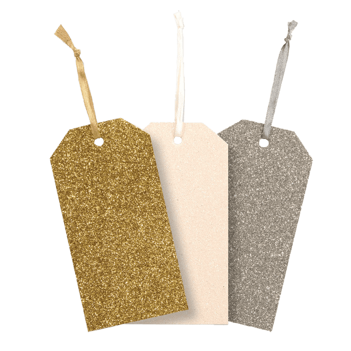 Glitter Luxe Gift Tag Set
