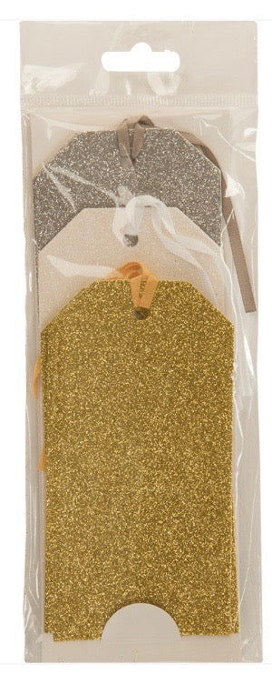 Glitter Luxe Gift Tag Set