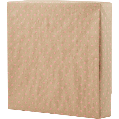 Sherbet Dimensional Dots Wrapping Paper