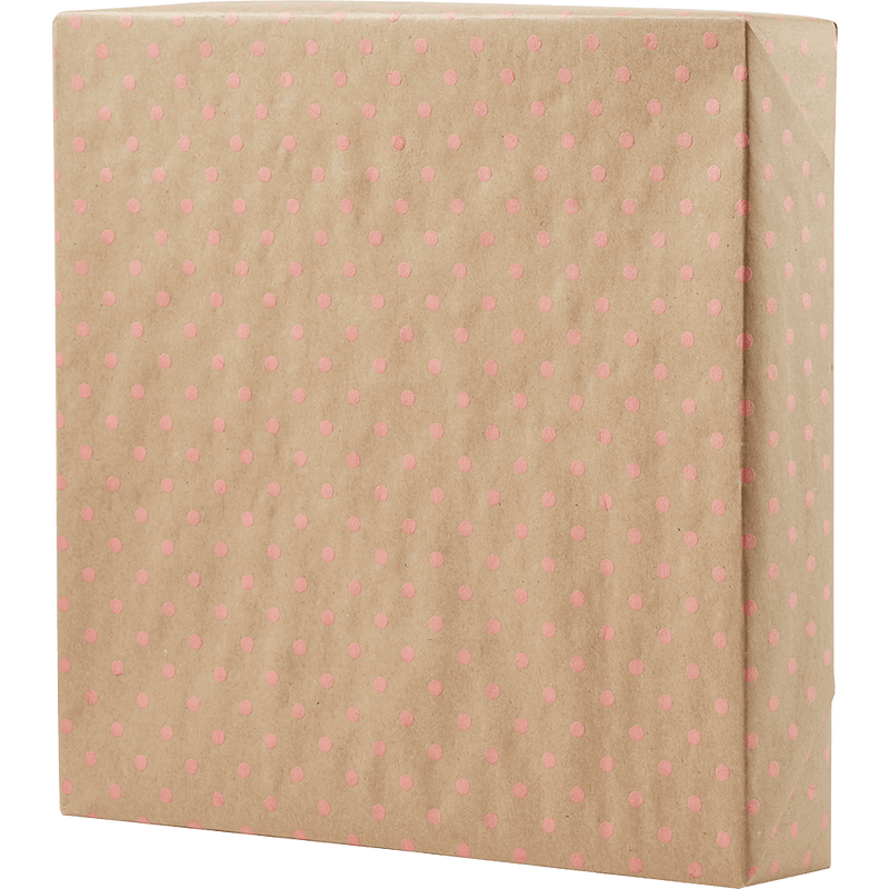 Sherbet Dimensional Dots Wrapping Paper