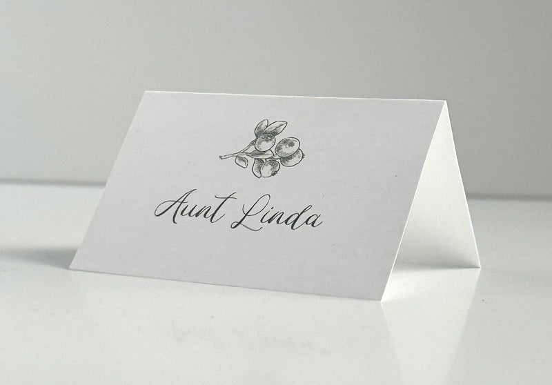 Harvest Place Card Set