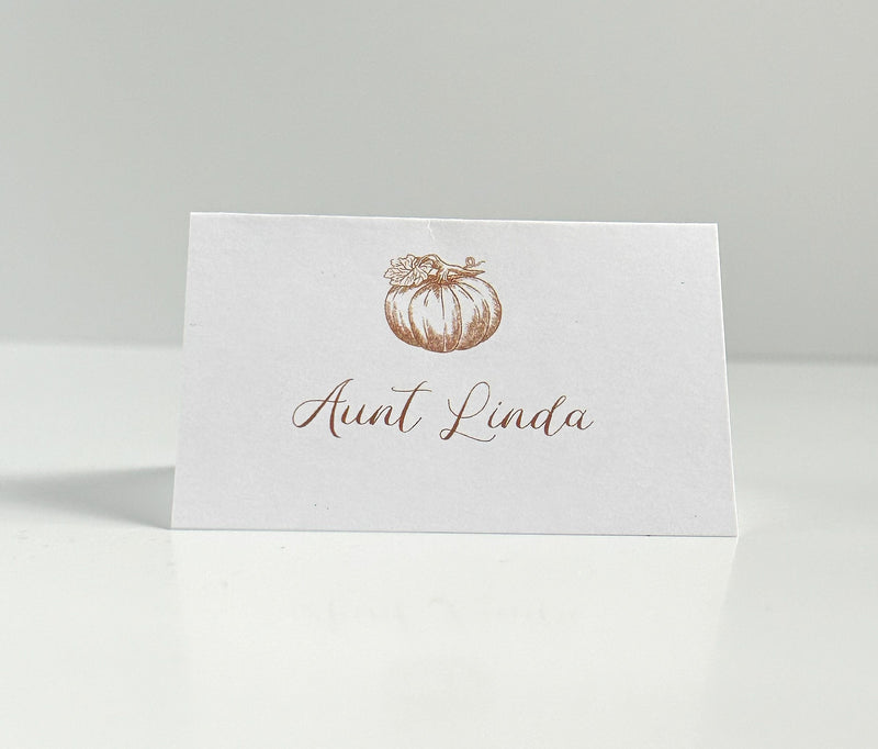 Harvest Place Card Set