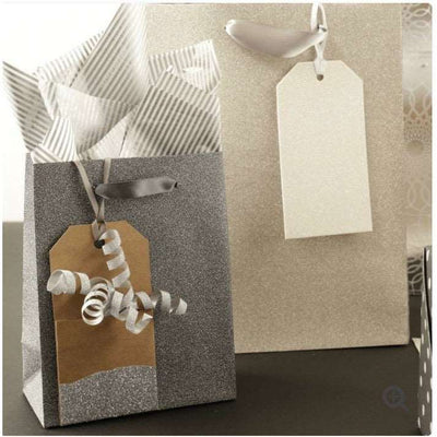 Glitter Dipped Gift Tag Pockets - Gift Tags -