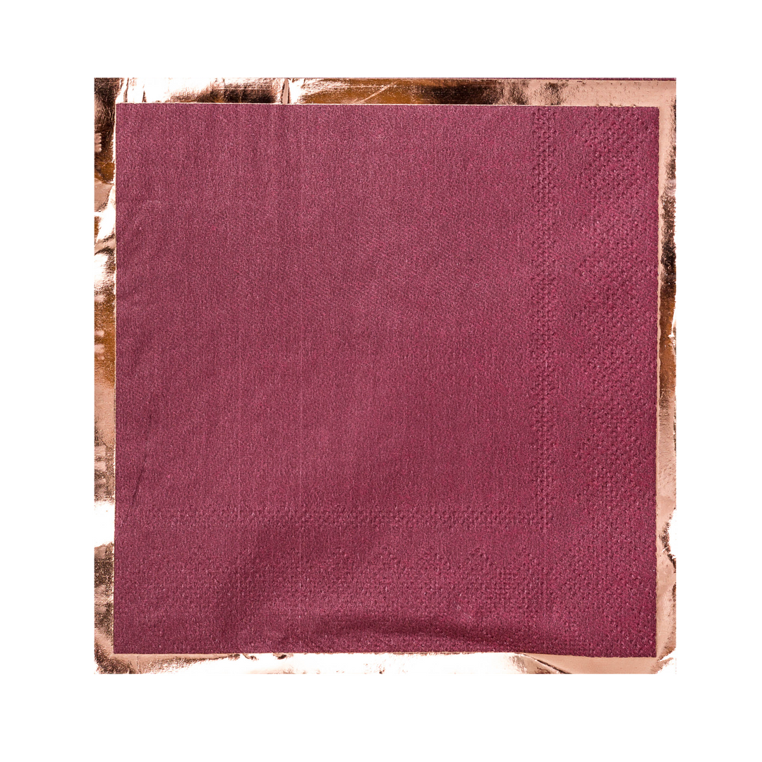 Mauve-Elous Cocktail Napkins