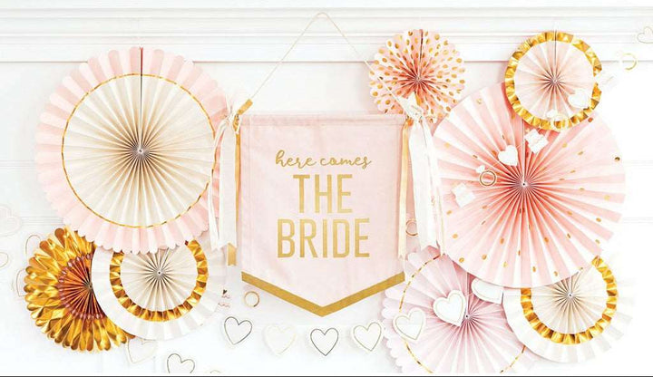 A canvas wall banner with the text &