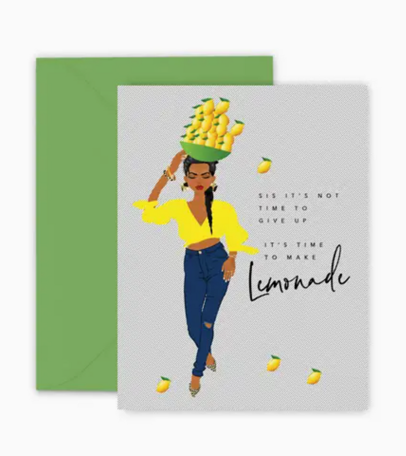 Lemonade Greeting Card