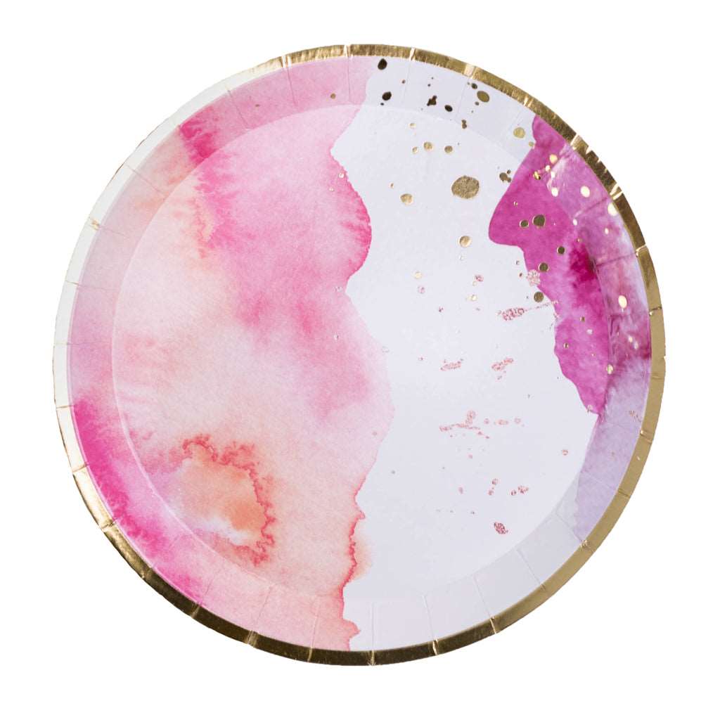 Pretty in Pink Dessert Plate - Plates -