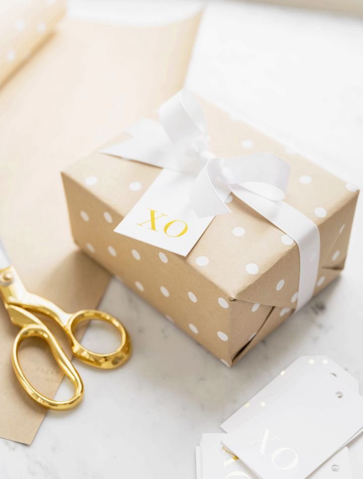 Sugar Paper Kraft Polka Dot Wrapping Paper