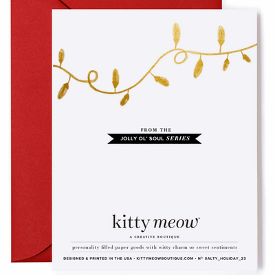 Kitty Meow You're Essential Every Day Greeting Card - Greeting Card -