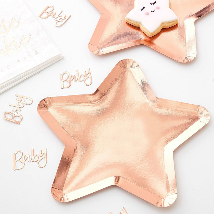 Twinkle Twinkle Star Shaped Plates