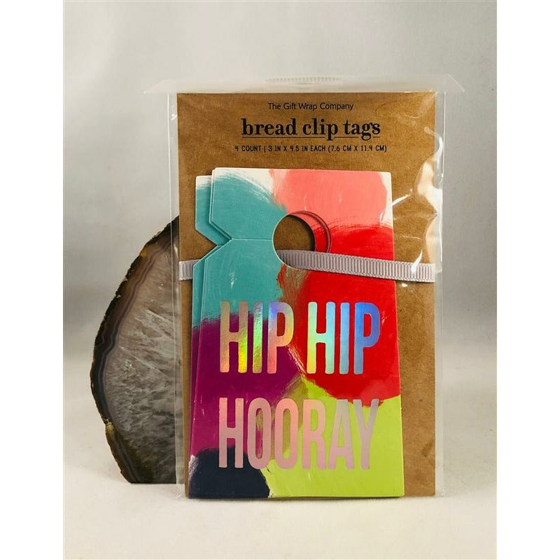 Hip Hip Hooray Beard Clip Gift Tags - Gift Tags -