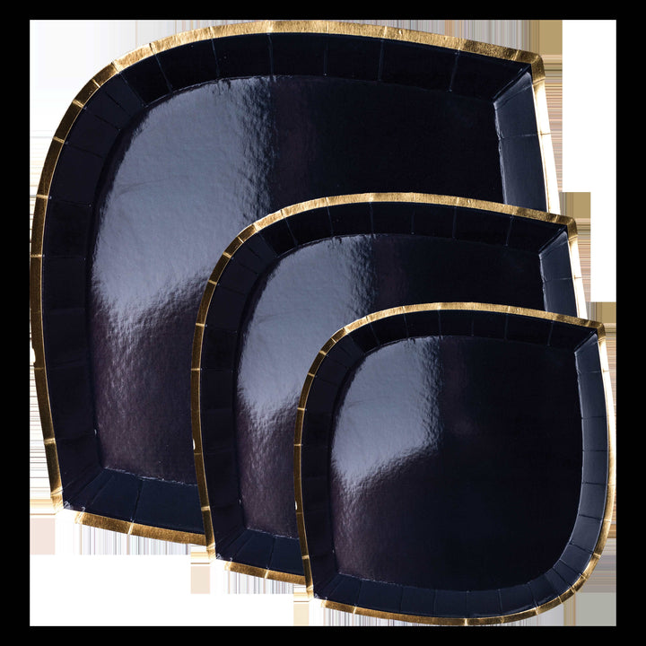 Posh Charger Plate - Denim Jorts - Charger Plate -