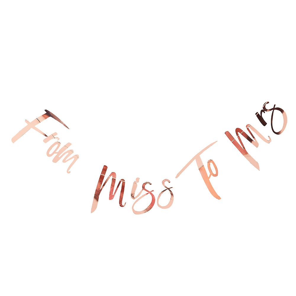 From Miss. to Mrs. letter banner 
