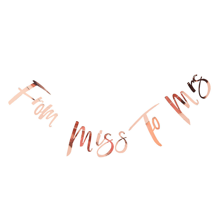 From Miss. to Mrs. letter banner 