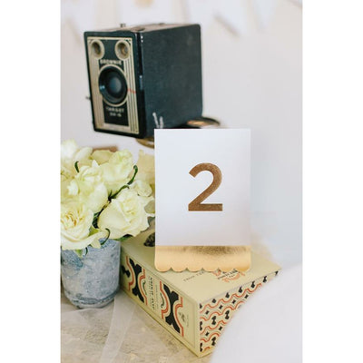 Paper Love Fancy Table Numbers - Table Numbers -