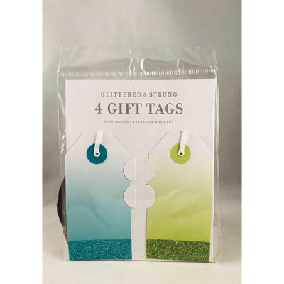 Ombre Glitter GIft Tag Set - Gift Tags -