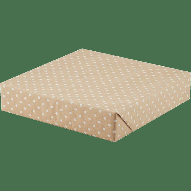 White Dimensional Dots Wrapping Paper - Wrapping Paper -