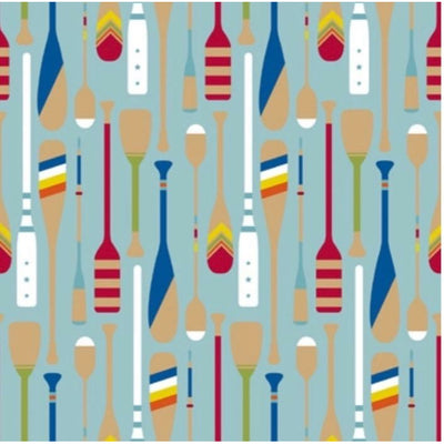 Paddles & Oars Wrapping Paper - Wrapping Paper -