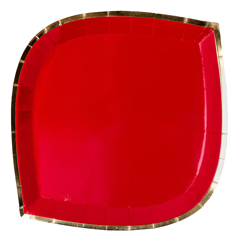 Posh Dinner Plate - Ruby Kiss - Plates -