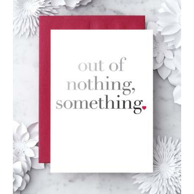 Out of nothing Greeting Card - Greeting Card -