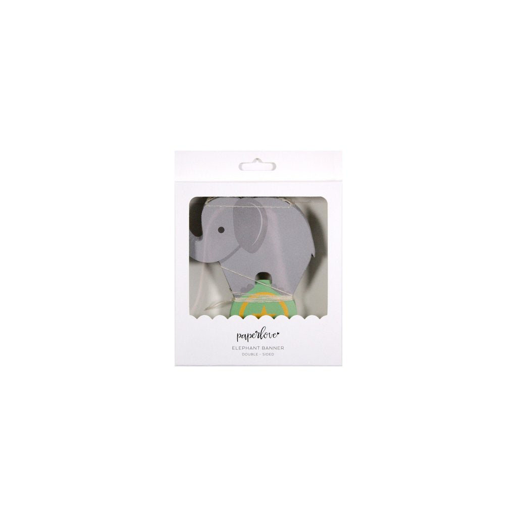 Package of Elephant Die Cut Banner