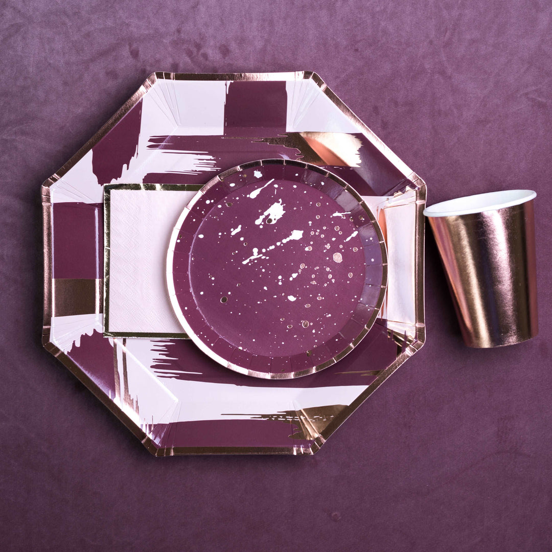 Mauve-Elous Dessert Plate - Plates -
