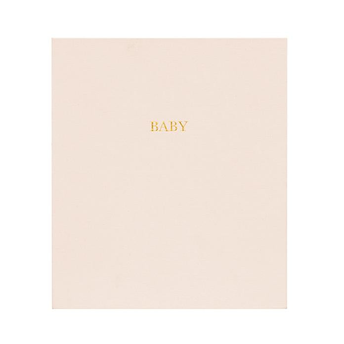 Sugar Paper Pale Pink Baby Book - Baby Book -