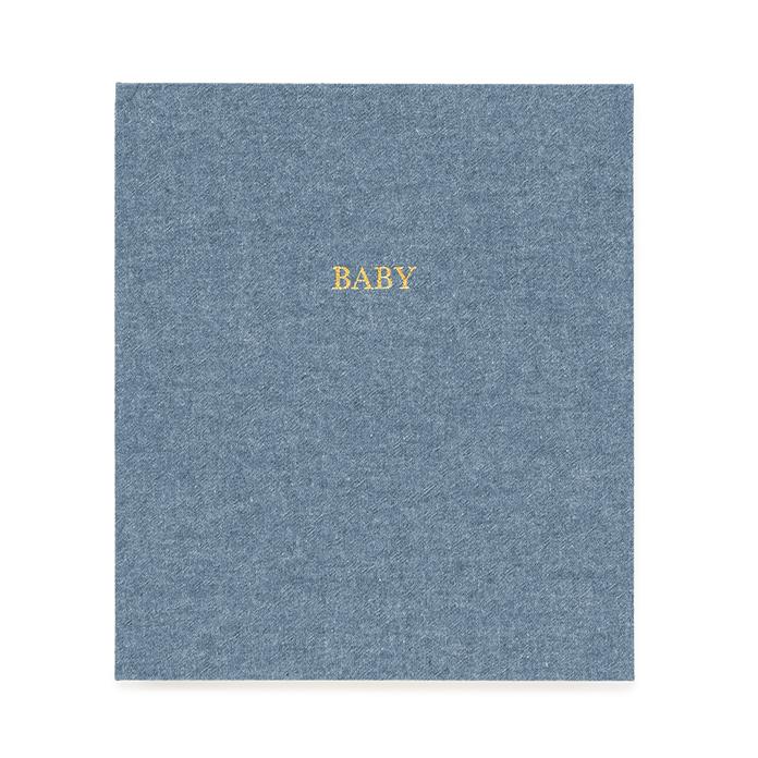 Sugar Paper Chambray Baby Book - Baby Book -