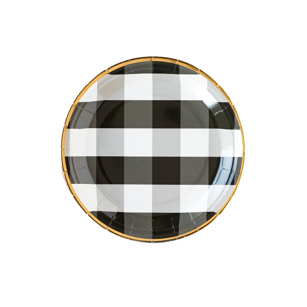 Gingham Farm Dinner Plate - Plates -
