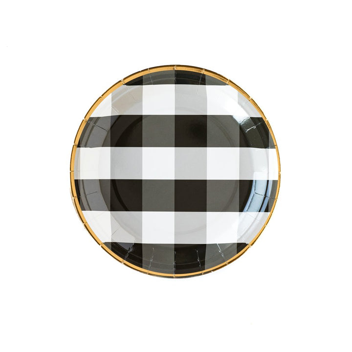 Gingham Farm Dinner Plate - Plates -