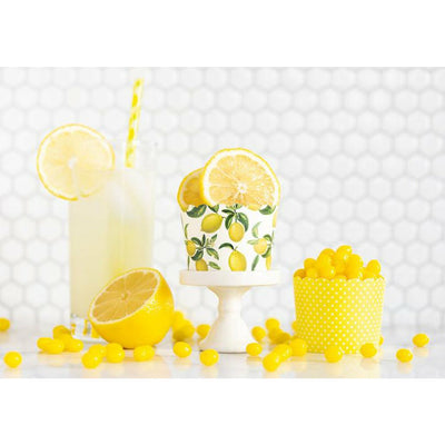 Lemons & Dots Treat Cup Set - Treat Cup -