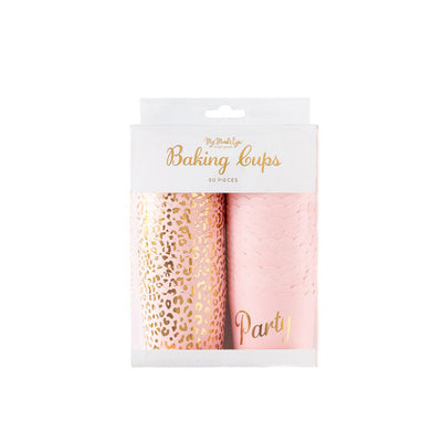 Pink Cheetah Treat Cups - Treat Cup -
