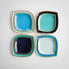 Posh Charger Plate - Denim Jorts - Charger Plate -