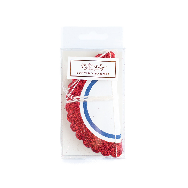 Stars &amp; Stripes Mini Banner-Bunting - Banner -