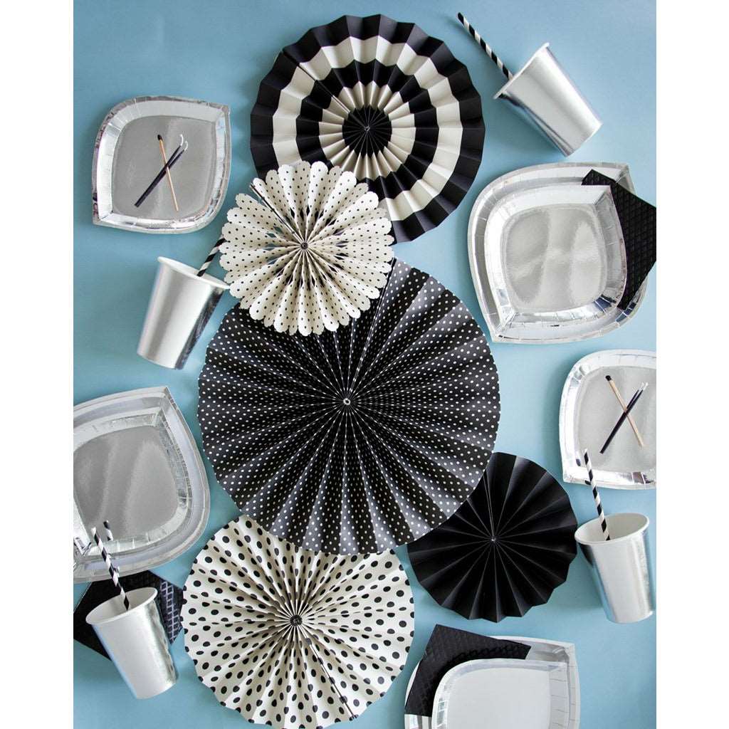 Posh Dessert Plate - Silver Fox - Plates -