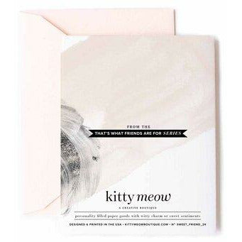 Kitty Meow Thank You Essential Workers Greeting Card - Greeting Card -