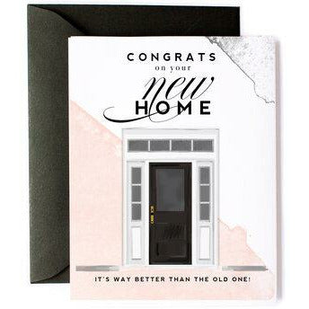 Kitty Meow Congrats New Home Greeting Card - Greeting Card -