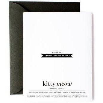 Kitty Meow Sometimes Life Just Sucks Greeting Card - Greeting Card -