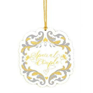 Baroque Wedding Gift Tag - Gift Tags -