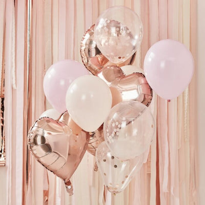 Blush & Rose Gold Balloon Pack - Balloon -